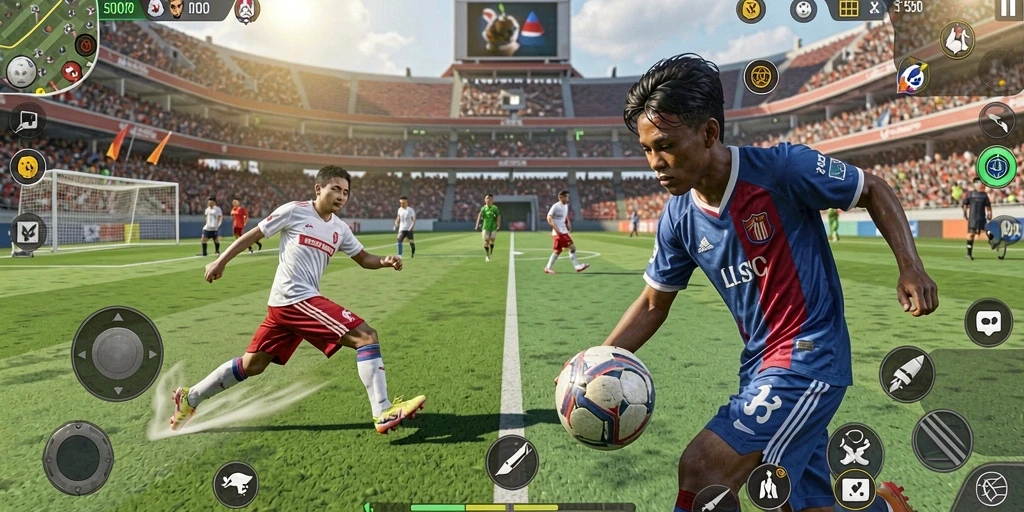 Ilustrasi gameplay seru di AKARTOTO.