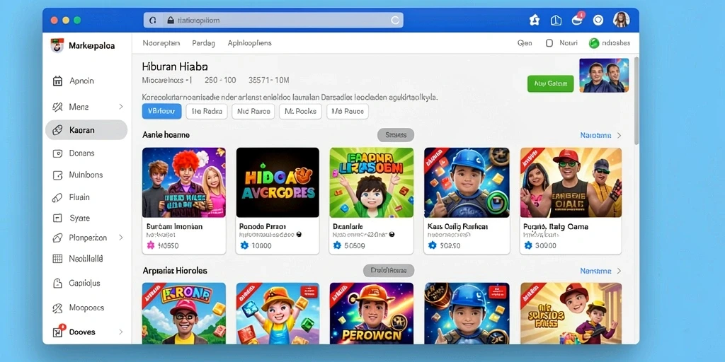 Berbagai tantangan menarik di setiap level.