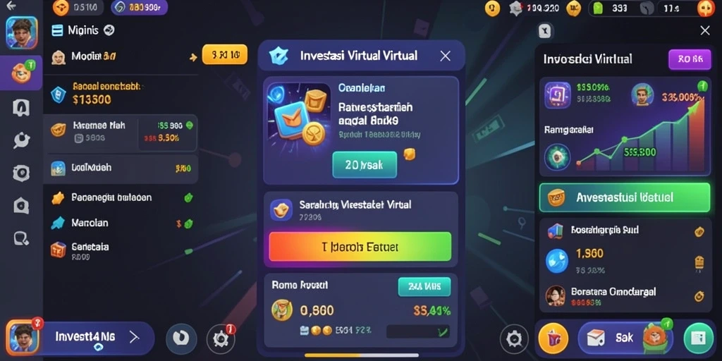 Fitur interaktif untuk bermain bersama teman.