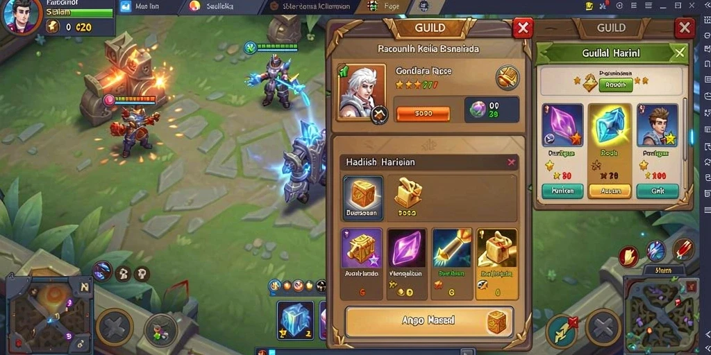 Sistem reward menarik untuk pemain.