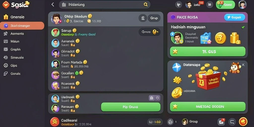 Level yang beragam dan menantang untuk semua pemain.
